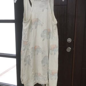 Magnolia Pearl tank top with elephant design